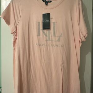 Ralph Lauren Light Pink Short Sleeve Tee